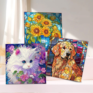 Kits d'art de diamant de Botanical & Animal <span class=keywords><strong>Kingdom</strong></span> | Ensembles de bricolage complets - Product Image 1