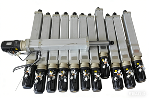 Cylindre linéaire numérique pneumatique à servo-moteur en acier inoxydable avec moteur 15000N - Product Image 3