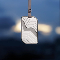Voiture de luxe durable suspendu en céramique diatomite désodorisant arôme gypse diffuseur pierre