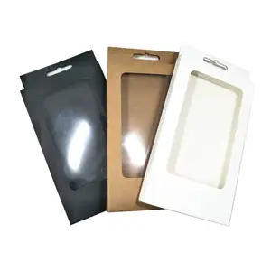 Cell Phone Case Carton Bespoke Made Logo Print Recyclable Mobile Phone Case Packaging Box Gift Paper Box
