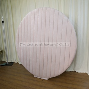 LG20190515-3 Cưới Sinh Nhật Trang Trí Tiệc 2 M Nhung Tường Tròn - Product Image 3