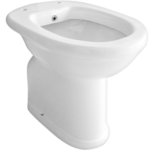 Bidé para personas mayores completo con dispensador, desagüe de suelo, 57 cm de ancho, 40 cm de alto, 52 cm - Product Image 1