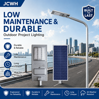 Farola LED Solar DC, IP66, Certificación CCC, CE, RoHS, Batería Lifepo4, Aluminio, Garantía de 5 Años, para Carreteras, Jardines, Paredes, 60W