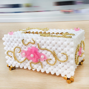 Aomiao's Mystery Beaded Tissue Box <b>Kit</b> Acrylic Loose Beads European Style <b>DIY</b> Craft Spring 2024 Yiwu Origin - Product Image 4