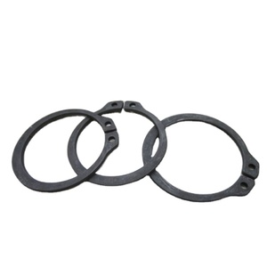 Anneau de retenue externe en acier au carbone phosphaté noir <span class=keywords><strong>DIN</strong></span> <span class=keywords><strong>471</strong></span> pour arbre, 15 mm, pour l'automobile et les moteurs - Product Image 1