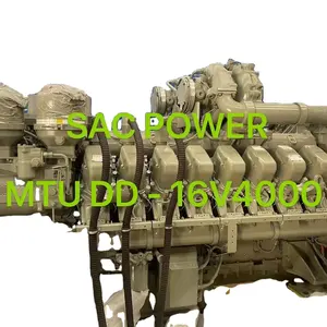 Véritable MTU Series High Power MTU DD-16V 4000 Diesel Engine MTU 4000 Construction Diesel Engine