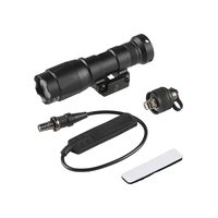 Senter LED Taktis SF M300C Metal Scout Light, Cahaya Kuat untuk Aksesoris Berburu, Lampu Senjata