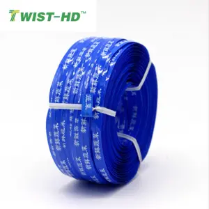 2023 nuovo Design PET verdure cavo Twist Wire Tie carta impermeabile stampata su misura per verdura