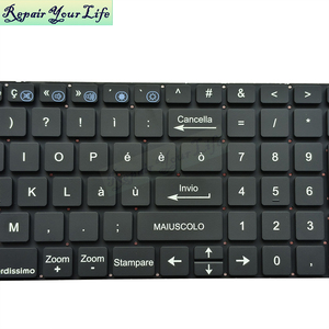 Teclado Italiano de Letras Grandes para Portátil K762 K3259 KY347-1 K3259 Teclast Tbolt 10 DG Taclast F15, Nuevo, Negro - Product Image 3