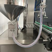 Machine de remplissage automatique de pompe à engrenages servo pour l'embouteillage de savon liquide, de gel et de douche à main | Haute précision et opération facile