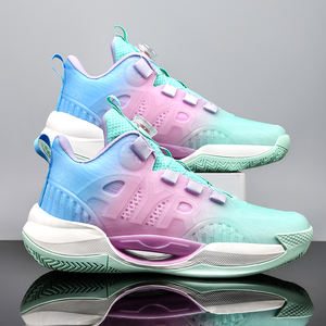 Automne et hiver nouvelle vente en gros OEM fournisseur personnalisé chaussures de haute qualité rétro <span class=keywords><strong>basket</strong></span>-ball chaussures de plein air baskets pour hommes femmes enfants - Product Image 4