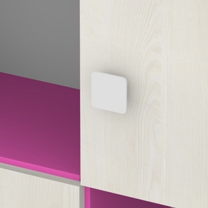 Estantería simple de cuatro niveles para dormitorio de niños, dormitorio con puerta corredera, alta calidad - Product Image 5