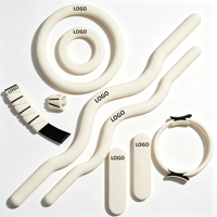 Kit d'accessoires Pilates d'origine usine : Anneau de Pilates, Tapis de yoga, Ballon de Pilates, Bandes de résistance, Slider, Cercle magique, Lestes de cheville