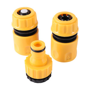 1/2 3/4 pulgadas adaptador de acoplamiento rápido manguera de agua de riego detener <span class=keywords><strong>Kit</strong></span> de conectores de agua - Product Image 3