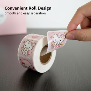 Pegatinas Personalizadas Custom Print Roll Waterproof Adhesive Vinyl Brand Round Business Logo Sticker for Food <b>Packaging</b> <b>Labels</b> - Product Image 4