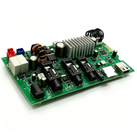 Module PCBA d'amplificateur audio stéréo avec écran tactile, carte de circuit d'amplificateur de puissance avec protection contre les surintensités pour haut-parleur domestique, service OEM
