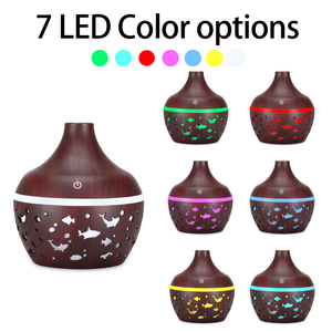 Thiết kế thế giới biển 5V 300ml nhà mát sương nước tạo độ ẩm, mini hạt gỗ tinh dầu khuếch tán - Product Image 3