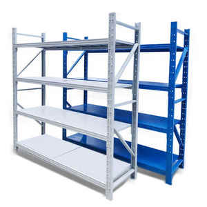 סיטונאי פלדה כבד אחסון מדפי מתכת מתכווננת מדפי מתכת מתכווננת עבור מוסך ו מחסן מיכלי - Product Image 4