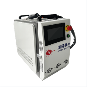 Nouvelle machine de soudage laser à fibre portative, refroidie par air, petite, haute productivité, pour le scellage rapide des tôles métalliques - Product Image 1