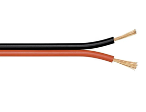 สายลำโพงสีแดงและสีดำ ฉนวนพีวีซีใส สายสัญญาณเสียง CCA 18AWG 22AWG 24AWG - Product Image 5