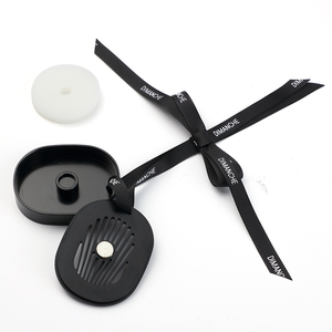 Ambientador de Coche de Lujo con Diseño Personalizado, Clip de Aleación de Aluminio, <span class=keywords><strong>Perfume</strong></span>, Iluminación Ambiental, Energía Solar, Evaporación Natural, Larga Duración - Product Image 2