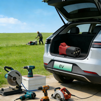 Adaptateur AOTAI de type 2 V2L avec prise factice et fiche Schuko 16A 220V pour voiture électrique Chery FX