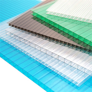 Feuilles de <span class=keywords><strong>polycarbonate</strong></span> PC Feuilles creuses Panneaux en nid d'abeille à plaques solaires multi-parois - Product Image 4