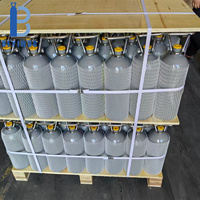 TPED/ISO9809 Bouteille de gaz en acier sans soudure 2L-15L pour O2/CO2/Ar/N2/Acétylène-Qualité supérieure largement utilisée