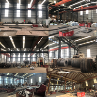 Tube rond en acier au carbone laminé à chaud Q235B, fabrication et découpe de métaux sur mesure pour la construction de serres