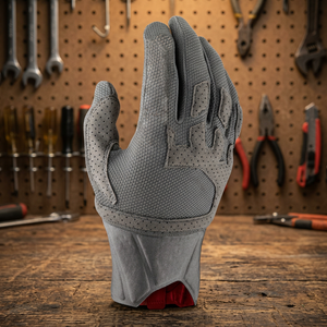 Guantes Deportivos para Ciclismo, Color Gris, Largos hasta la Muñeca, Transpirables, de Poliéster - Product Image 5