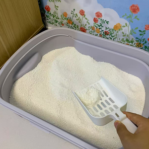 Populaire Liu Bao 1kg kattenbakvulling, doorspoelbaar, milieuvriendelijk, biologisch afbreekbaar, klontvormend, natuurlijk, stofvrij, tofu bentoniet cassava zand - Product Image 1