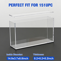 Étui de présentation en acrylique pour TCG 151 Ultra Premium Collection UPC, protecteur transparent avec aimant puissant N52 pour boîte scellée 151 UPC