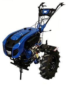 Cultivadora Multiusos con Motor Diésel de Alta Productividad, Mini Rotocultivadora de Bajo Consumo para Granjas, con Funciones de Desmalezado y Arado - Product Image 4