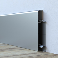 Plinthes et profilés d'angle en aluminium - Durables, résistants aux rayures, disponibles en finitions anodisées ou thermolaquées