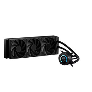 Refroidisseur d'eau AIO pour processeur avec 3 ventilateurs PWM de 120 mm, compatible avec Intel et AMD - Ventilateurs et produits de refroidissement - Product Image 1