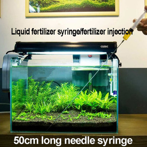 Jeringa <span class=keywords><strong>de</strong></span> fertilizante líquido para tanque <span class=keywords><strong>de</strong></span> hierba con punta <span class=keywords><strong>de</strong></span> metal y cobre extendida, aguja para una precisión cuantitativa - Product Image 3