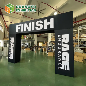 Căng thẳng vải Backdrop vòm căng cong vòng căng thẳng vòm bắt mắt Cổng Tò Vò cho triển lãm thương mại gian hàng hiển thị và thể thao tổ chức <span class=keywords><strong>s</strong></span>ự kiện - Product Image 4