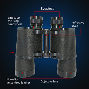 Jumelles haute puissance pour adultes et enfants avec vision nocturne à faible luminosité pour la chasse, les voyages, le football, prisme BAK-4, lentille FMC - Product Image 2