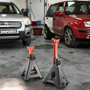 Heavy Duty 3 Ton <strong>Jack</strong> Stands with Double Locking Pins Handle Lock and Mobility Pin for <strong>Auto</strong> Repair Shop with Extra Safety - Product Image 4