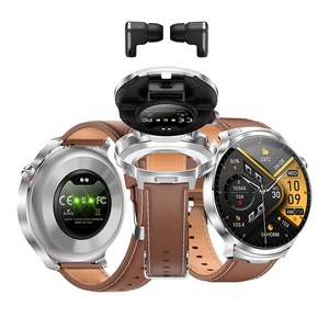 Reloj Inteligente T100 IP67 Resistente al Agua <span class=keywords><strong>2</strong></span> en 1 con Auriculares TWS, Reloj Inteligente con Auriculares Inalámbricos con Reducción de Ruido, Auriculares BT para Hombre y Mujer - Product Image 1