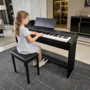 Piano numérique Beisite S-194 à 88 touches avec <span class=keywords><strong>clavier</strong></span> à marteaux en bois pour débutants, orgue électronique pour les passionnés de musique - Product Image 1