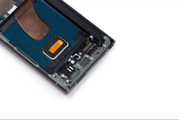 ' SM-S918B 100% Teruji Layar OLED Lunak untuk Samsung S23 Ultra Display Touch Screen Digitizer Panel Assembly untuk Galaxy S23 Ultra