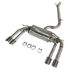 Sistema <span class=keywords><strong>de</strong></span> <span class=keywords><strong>Escape</strong></span> Catback GFC con Válvula Eléctrica para Seat Cupra Ateca 2.0T 2020, Fabricado con <span class=keywords><strong>Tubo</strong></span> SUS304 - Product Image 1