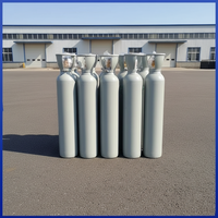 Tanque de Helio de Alta Pureza de 15L, Cilindro Sin Costuras de 15MPa, Fácil de Operar, para Protección de Atmósfera Industrial, Venta al Por Mayor