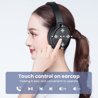 Headphone Bluetooth Nirkabel ANC Over-ear Peredam Kebisingan Studio Kontrol Sentuh