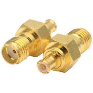 ขั้วต่อ RF MCX-J SMA-K 50 โอห์ม อะแดปเตอร์ออสซิลโลสโคปแม่แบบ MCX SMA ความถี่สูง - Product Image 3