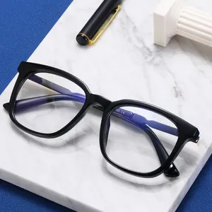 MS 93395 Eye glasses Die 2022 neue Damen kunststoff Artistic Youth Series Mode blau-Proof Brillen gestell