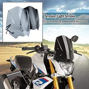 XXUN Parabrisas Deflector de Viento para Motocicleta, Protector de Pantalla para <span class=keywords><strong>BMW</strong></span> G310 <span class=keywords><strong>R</strong></span> G <span class=keywords><strong>310</strong></span> <span class=keywords><strong>R</strong></span> G310R 2016-2024 - Product Image 6