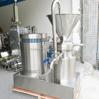 Machine commerciale compacte pour la fabrication de sauces HP, confitures, ketchup, sauces soja, lait, beurre de cacahuète, sauces chili et pâtes de tomate – Broyeur colloïdal