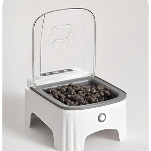 <b>Timer</b> Auto-Lid Pet Feeder - Cat Dog Food Bowl Dispenser Export Trade - Product Image 2